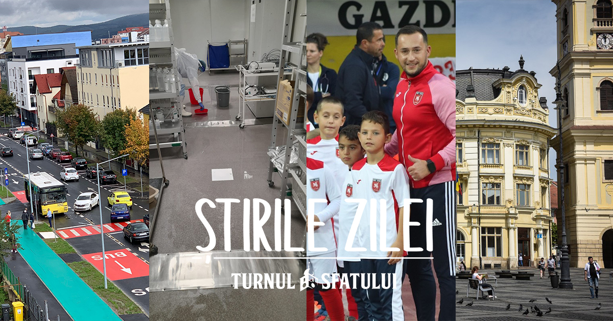 Știrile zilei - 3 octombrie. Inundații la ATI Covid, primul accident pe artera smart, 1 milion de lei pe gazul următoarelor 3 luni