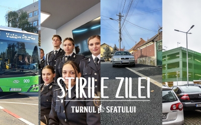 Știrile zilei - 31 octombrie. Celebra stradă skate-park a fost refăcută, avem cei mai puțini șomeri din țară, 15 zile pentru rezervări la parcarea multietajată