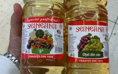 Protecția Consumatorului: Oțetul din vin SEINEANA de la Lidl este, de fapt, acid acetic și apă