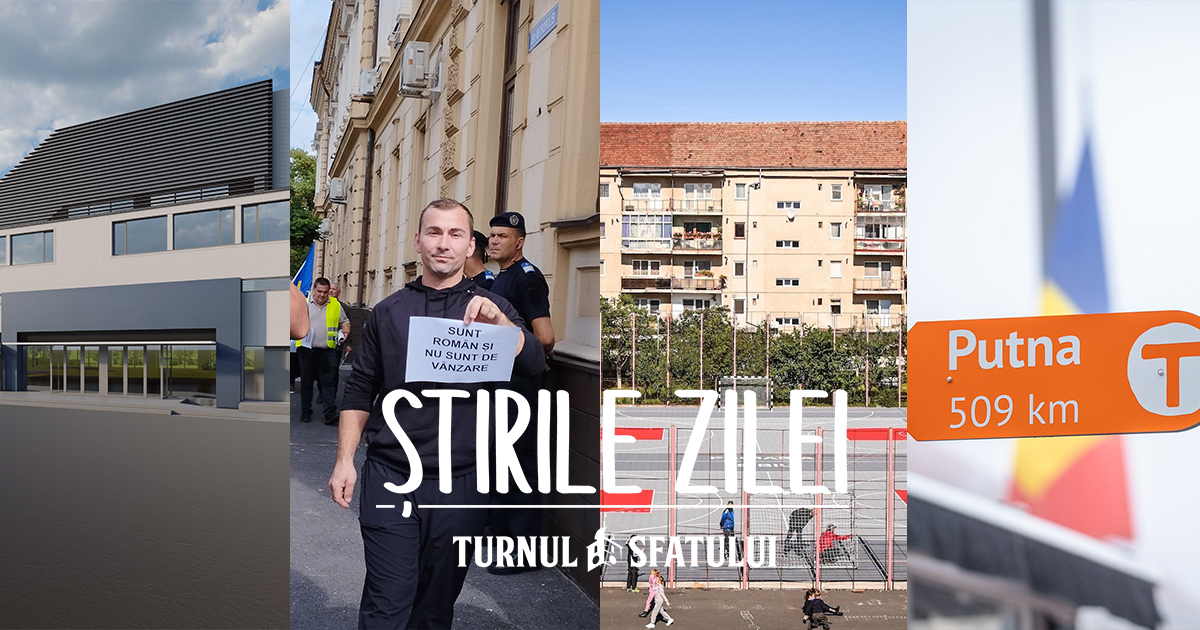 Știrile zilei - 9 octombrie. Terenuri de sport moderne dar închise, Bazinul Olimpia intră în reabilitare anul viitor, Via Transilvanica a fost inaugurată
