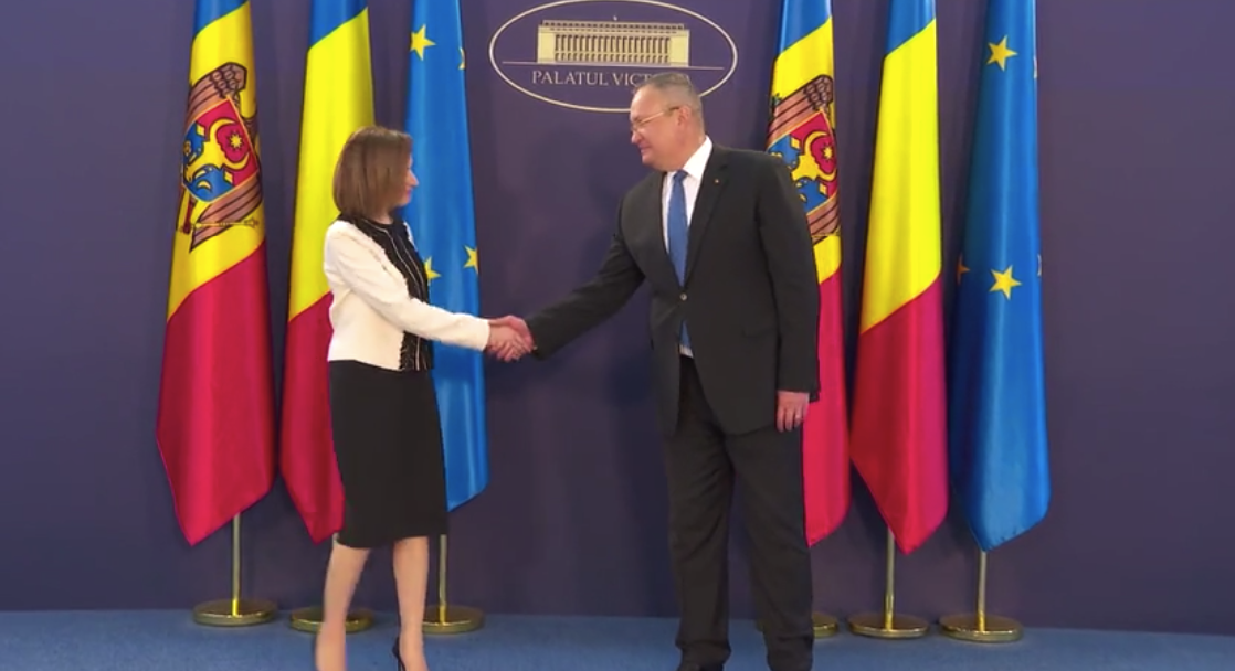 Nicolae Ciucă a discutat cu Maia Sandu despre situaţia de securitate regională şi energetică