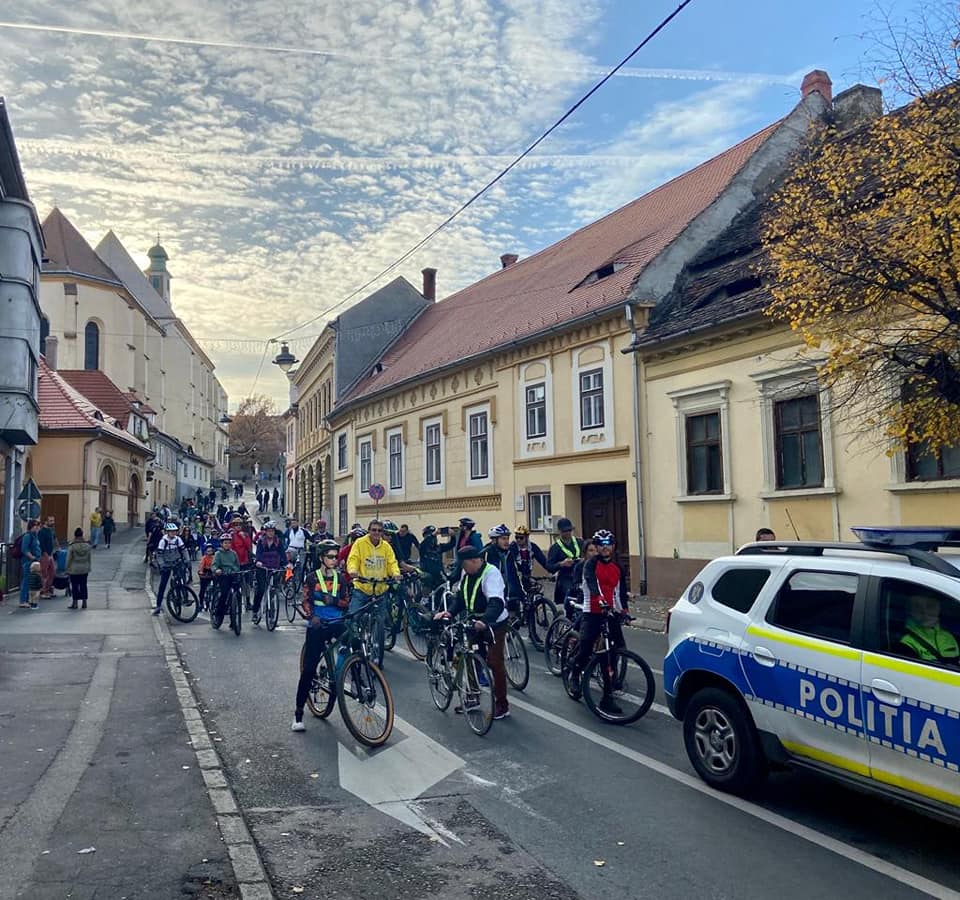 Urban Bike Revolution: Sibiul arată bine de pe bicicletă