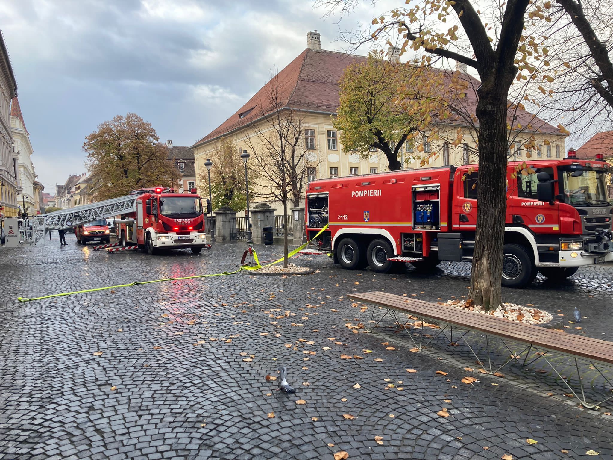 Actualizare. Exercițiu ISU la Colegiul Brukenthal