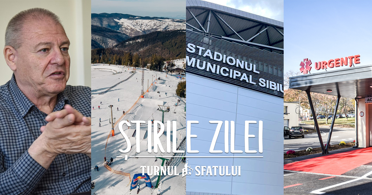 Știrile zilei - 16 noiembrie. Stadionul Muncipal va fi recepționat în curând, 17 blocuri din Cisnădie rămân fără apă, ULBS-acuzată de concurs trucat