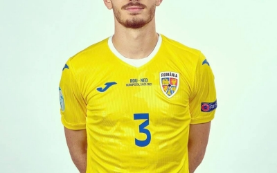Opruț, primul jucător de la Hermannstadt care joacă pentru România. A stat 30 de minute în teren în România – Slovenia 1-2