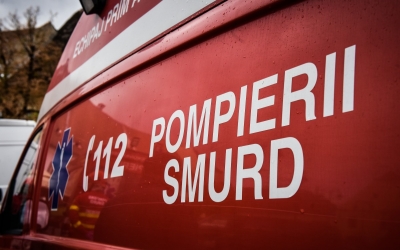 Un cetățean străin, transportat la spital după un accident aproape de intersecția cu Transfăgărășanul