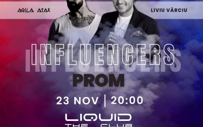 Săptămână plină de evenimente la Liquid The Club: Student Party și Influencers Prom, printre atracții