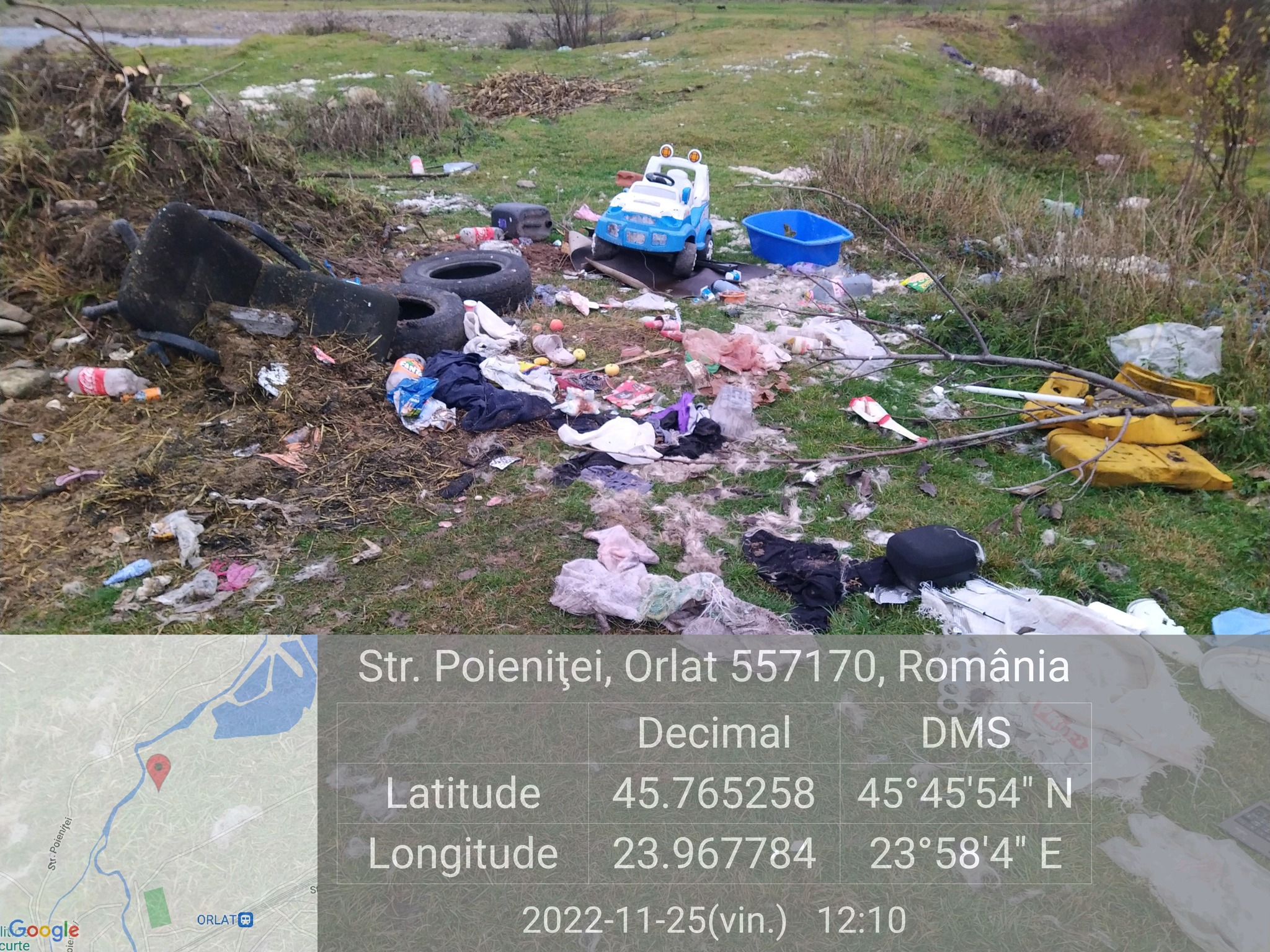 Poluare amplă pe malul Cibinului. Garda de Mediu anunță plângere penală