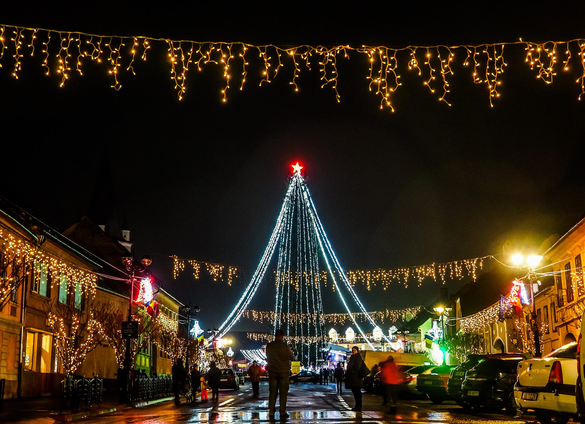 Luminile de Crăciun din Cisnădie se vor aprinde în 5 decembrie