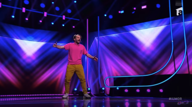 Sibianul Augustin Pop a impresionat juriul de la iUmor. „Vă promit o finală deosebită. Dacă ajung acolo”