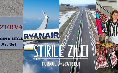 Știrile zilei - 14 decembrie. Ryanair renunță la cursele de la Sibiu, lotul Sibiu-Boița se deschide mâine, 3500 de it-iști lucrează în Sibiu