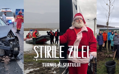 Știrile weekendului 17-18 decembrie. Pescari dispăruți pe Olt în zona Bradu, Moșii au umplut centrul Sibiului, ajută Animal Life cu un SMS