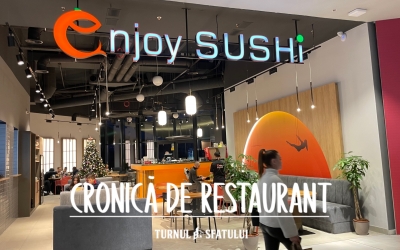 Enjoy cel mai bun sushi din oraș