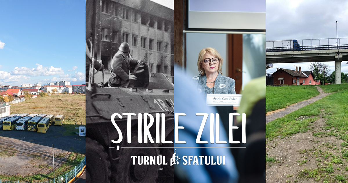 Știrile zilei - 21 decembrie. Război pe tema gestionării deșeurilor, se cumpără terenul Tursib, imagini cu Sibiul din decembrie 1989
