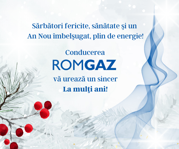 Mesajul de Crăciun din partea ROMGAZ