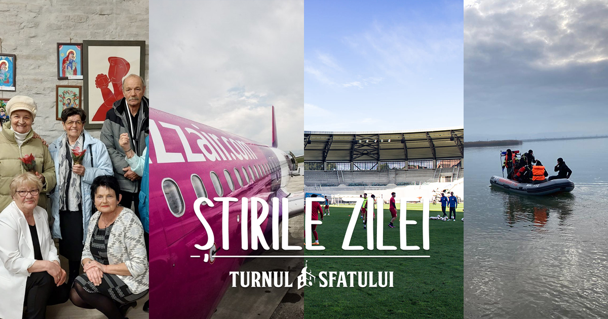 Știrile zilei - 23 decembrie. Și Wizzair retrage o cursă de la Sibiu, FCH-depunctată cu 9 puncte, 600 de petarde confiscate de la doi tineri