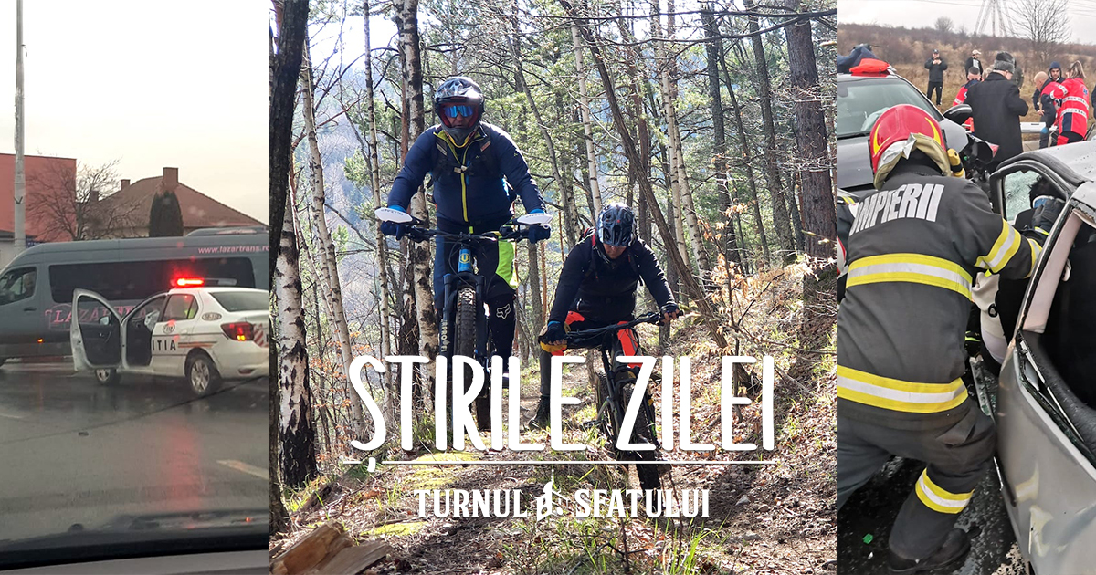 Știrile zilei - 27 decembrie. Cea mai mare comunitate de ebikeri din România, Sibiul are cel mai mare salariu mediu din regiune, cascadă de accidente după sărbători