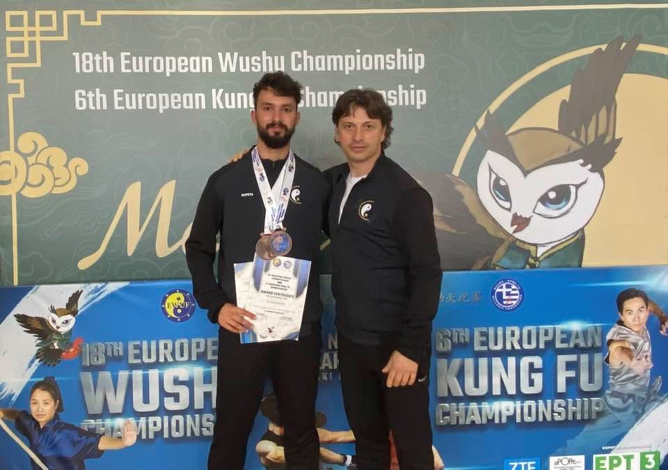 Sibianul Dan Mihai Rădulescu a obținut două medalii la Campionatul European de Kung Fu 