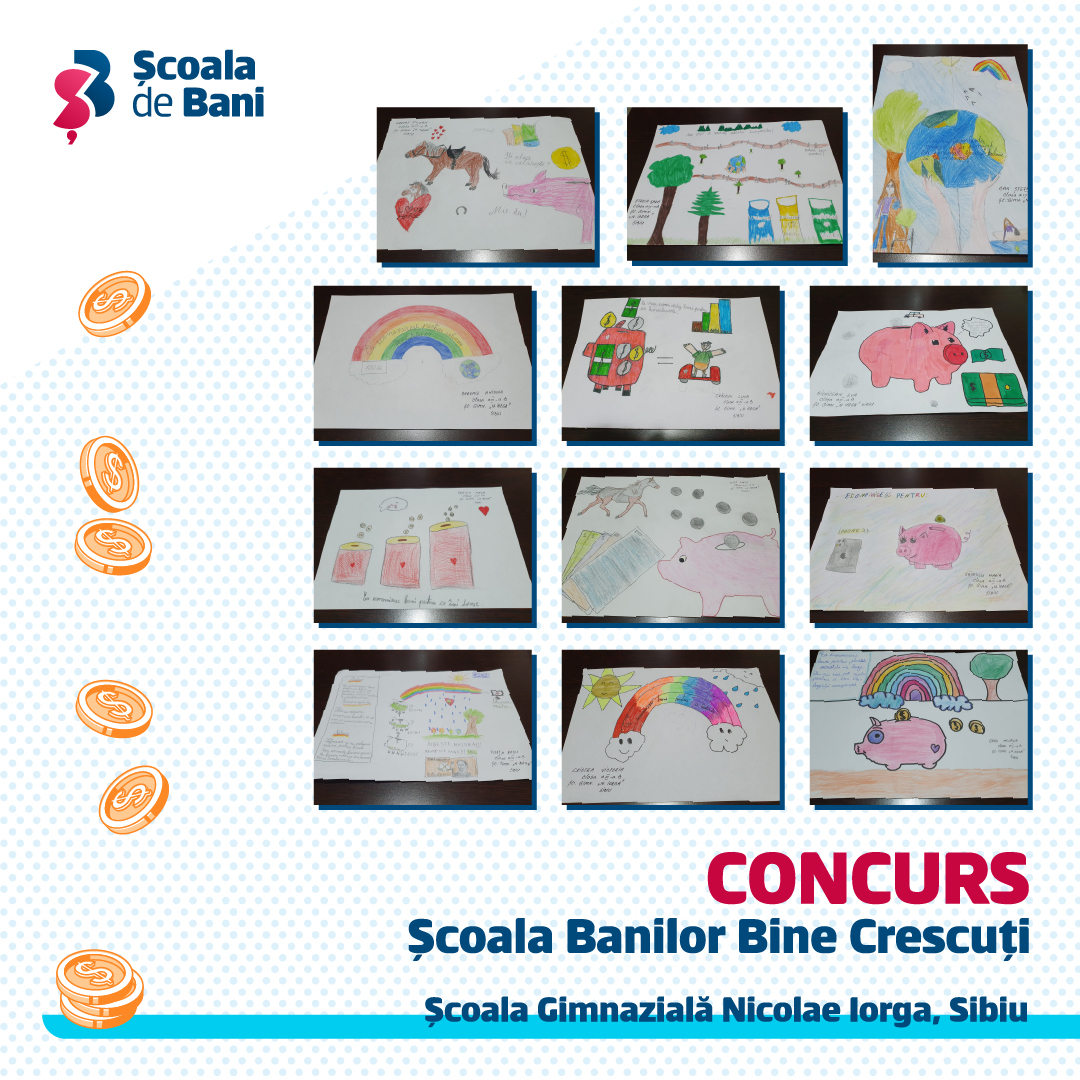 Elevii Școlii Nr. 6 din Sibiu sunt singurii finaliști din Transilvania la o competiție financiară. Pentru a câștiga au nevoie de like-uri