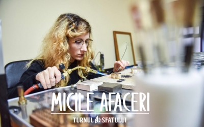 După ce a studiat bijuteria în Italia, o tânără s-a stabilit la Sibiu și și-a deschis o afacere. Diana Pantea: „Îmi place să îmi imaginez mai mult pentru că mereu se poate mai mult”