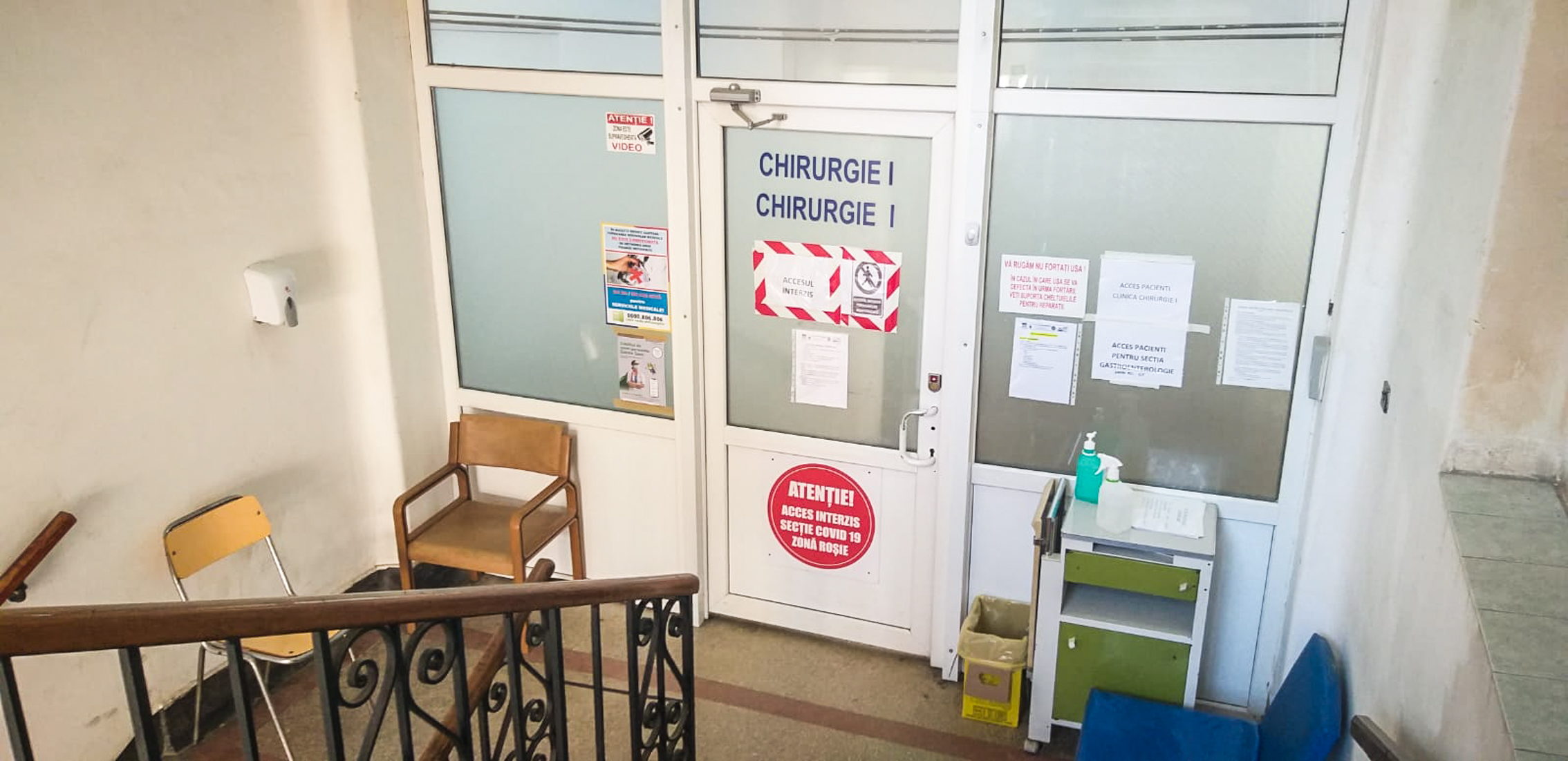 Sibiul are nouă focare active de COVID-19. Cel mai mare este la Secția Chirurgie I