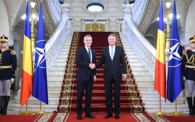 Secretarul general al NATO vine în România. Împreună cu președintele Iohannis va vizita baza militară de la Mihail Kogălniceanu