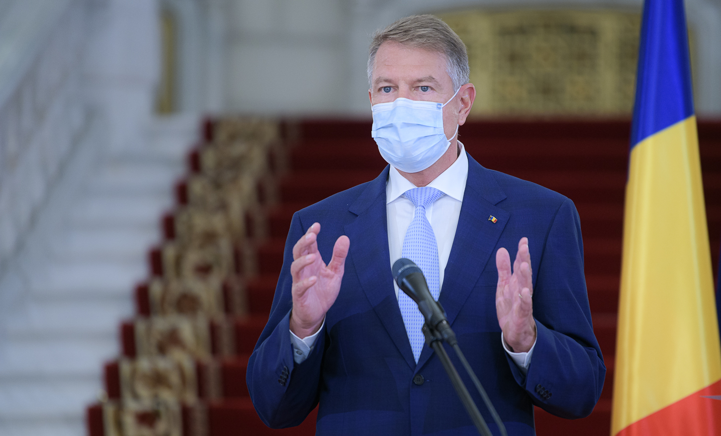 Iohannis a mulțumit pentru solidaritatea arătată pentru securitatea României în cadrul participării la consultările cu Biden și alți lideri ai Europei