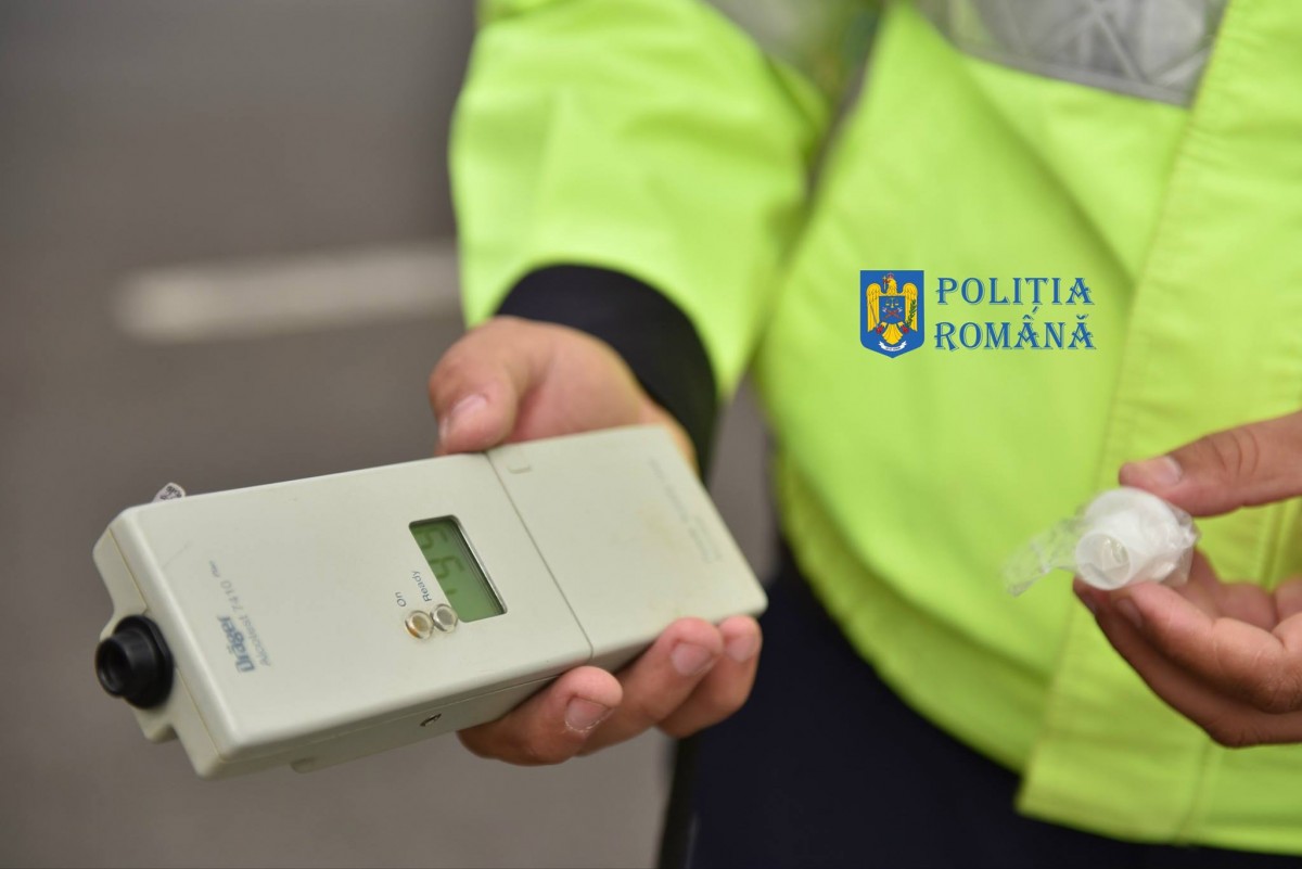 Șofer beat la 8 dimineața, prins de poliție, în weekend. Șase șoferi au dosare penale pentru că au condus băuți