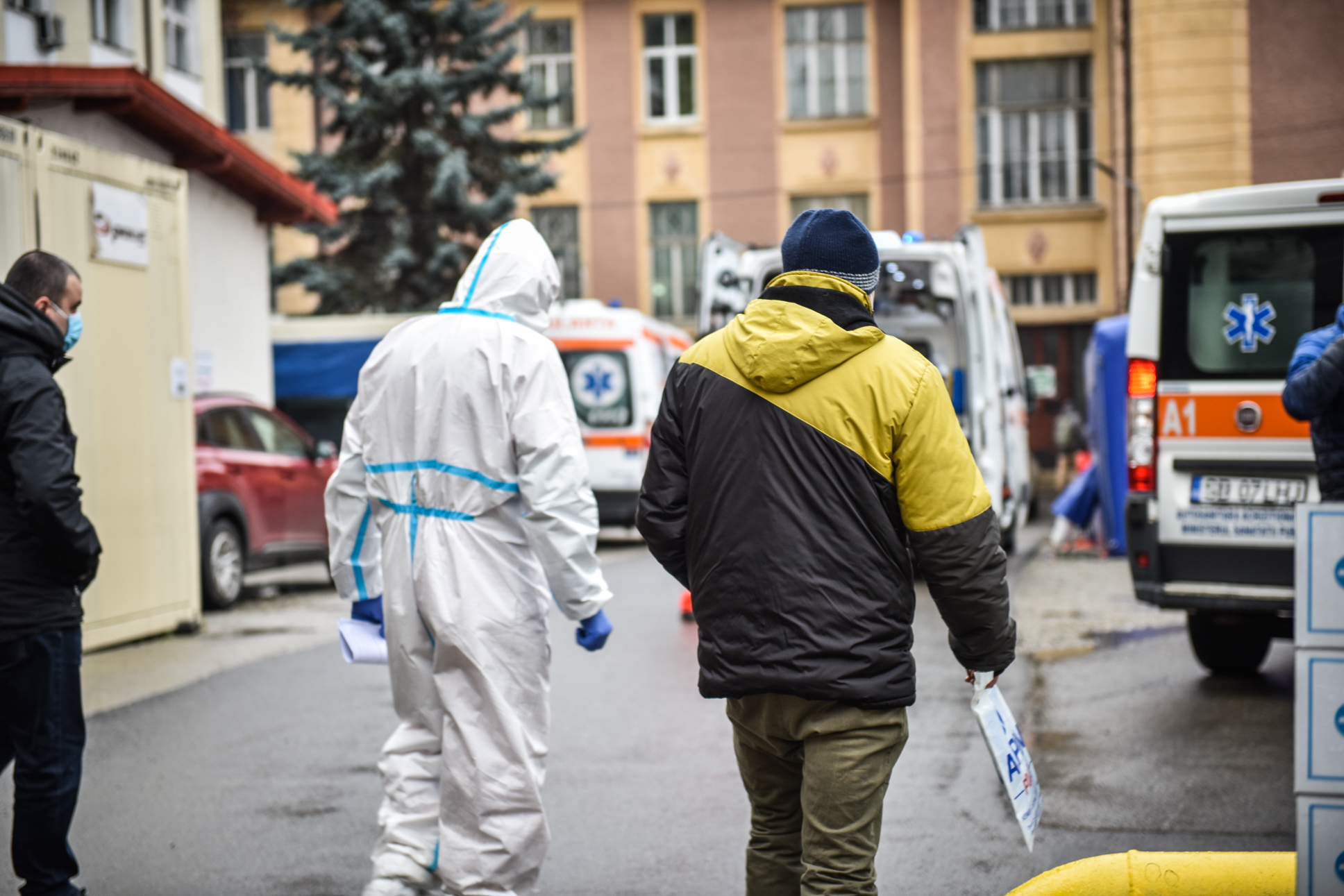 În plin val Omicron, Spitalul Județean îi anunță pe sibieni cum pot comunica cu aparținătorii