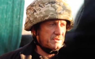 Sean Penn vizitează Ucraina. Actorul și regizorul de film american s-a întâlnit cu președintele Zelenski