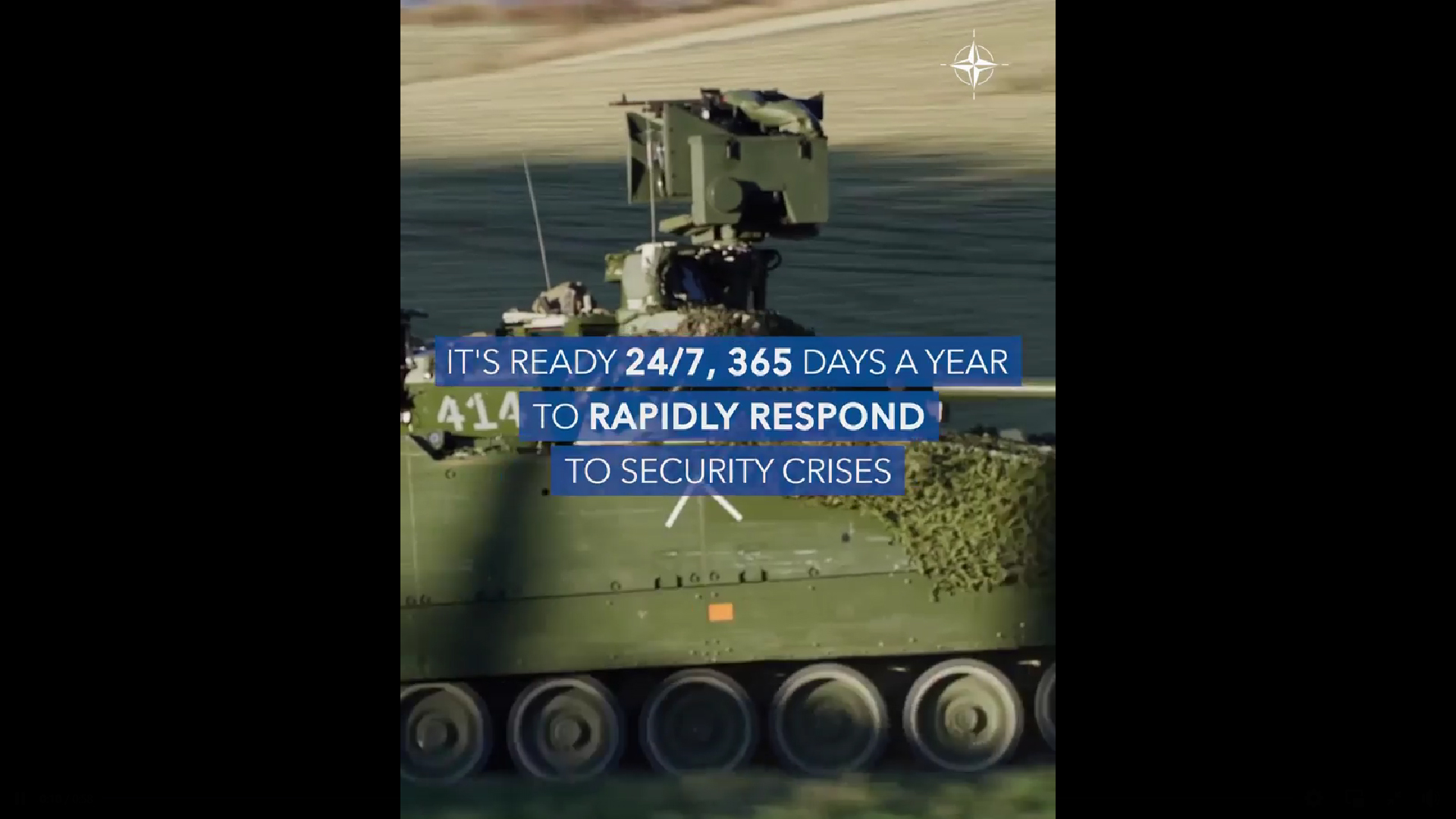 NATO desfăşoară forţa de reacţie rapidă pentru prima dată în contextul apărării colective