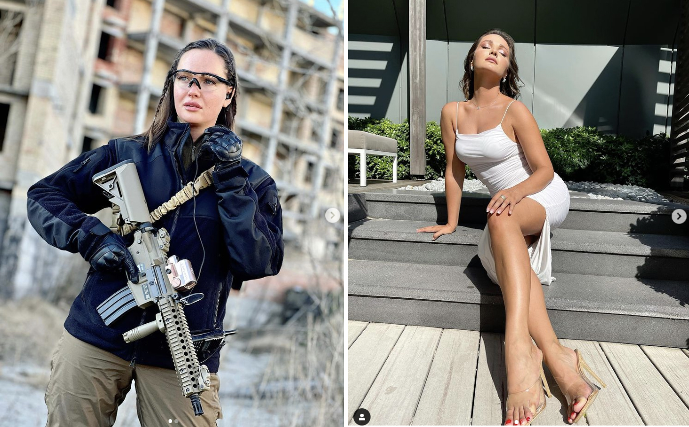 Kievul rezistă: fosta Miss Ucraina se alătură luptei, gata să apere Kievul