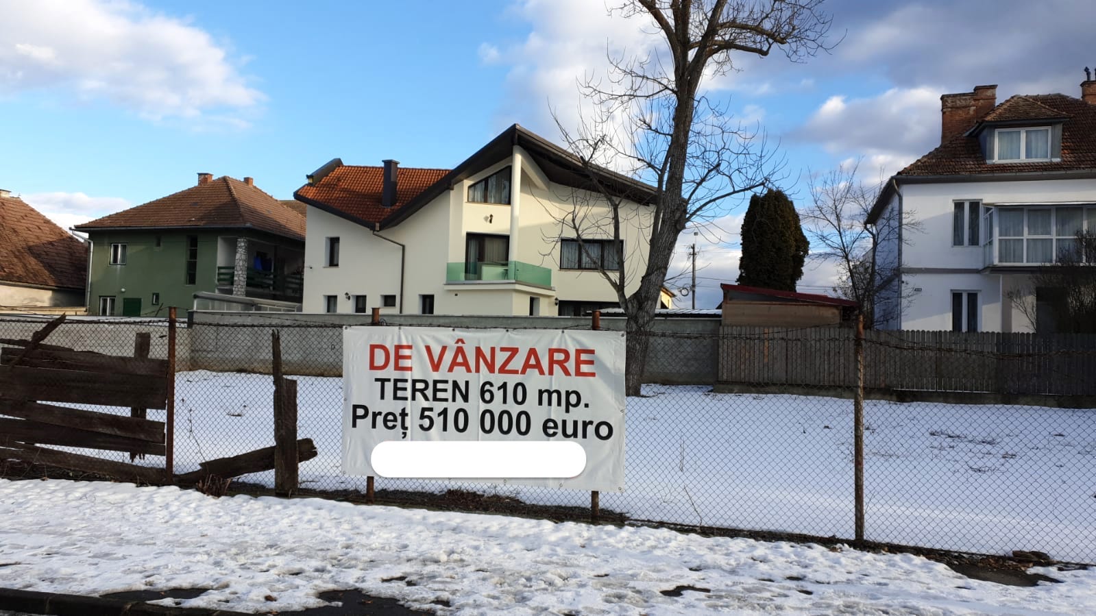Cel mai scump teren scos la vânzare în Sibiu: 836 de euro/mp
