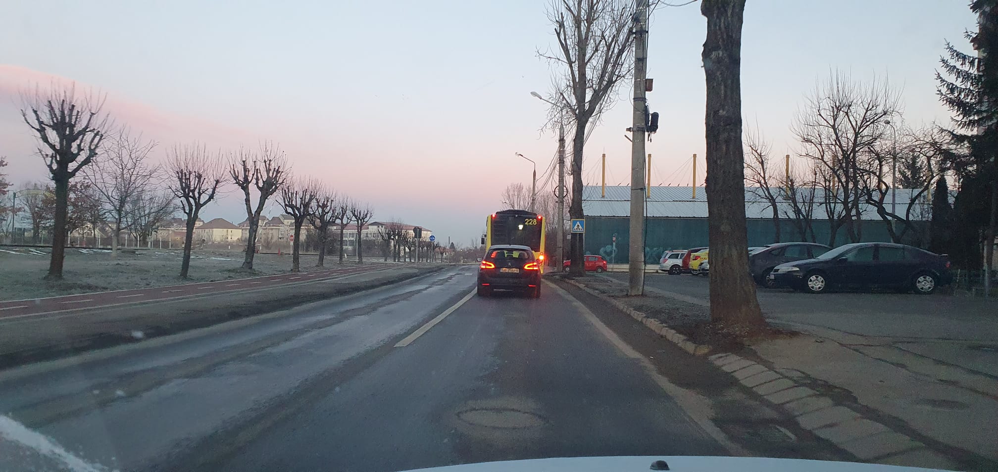 Omicronul a golit Sibiul. Străzile orașului sunt mult mai goale, chiar și la ore de vârf