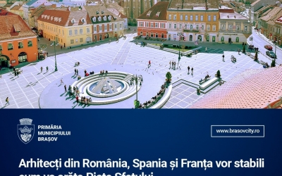 Primăria Brașov vrea să reamenajeze Piața Sfatului. Concurs internațional de soluții