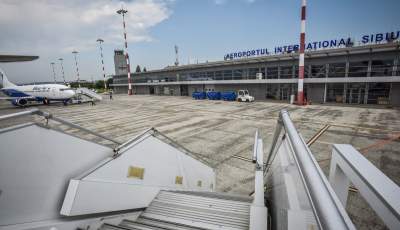 Aeroportul din Sibiu și-a asumat ca în 28 de ani să nu mai polueze