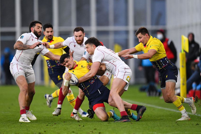 Georgia a învins România cu scorul de 26-23, în Rugby Europe Championship 2022