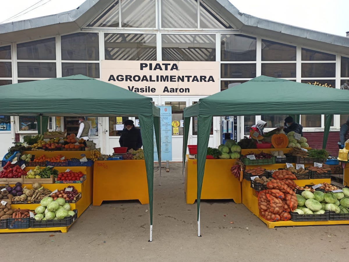 Investițiile anului în piețele Sibiului. Schimbare la față în Vasile Aaron