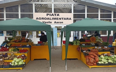 Investițiile anului în piețele Sibiului. Schimbare la față în Vasile Aaron