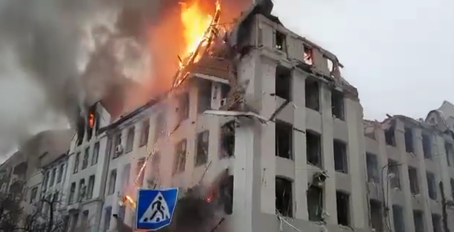 VIDEO Imagini noi cu bombardamentele din Harkov, catre continuă și miercuri