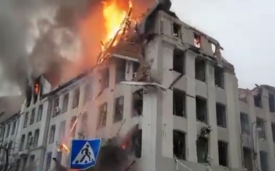 VIDEO Imagini noi cu bombardamentele din Harkov, catre continuă și miercuri