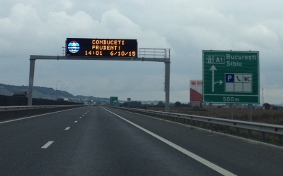 Șoferi amendați pentru că au transportat păsări în condiții periculoase, pe A1