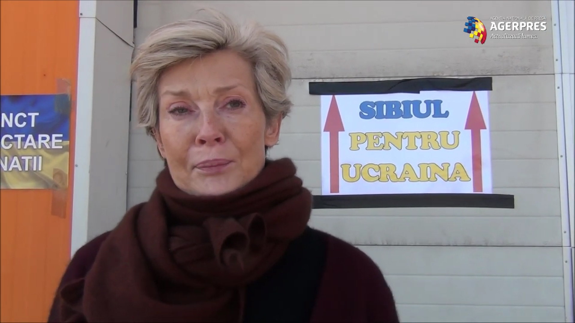 VIDEO Iryna, o fostă dansatoare din Ucraina a venit din Noua Zeelandă la Sibiu pentru a ajuta refugiaţii