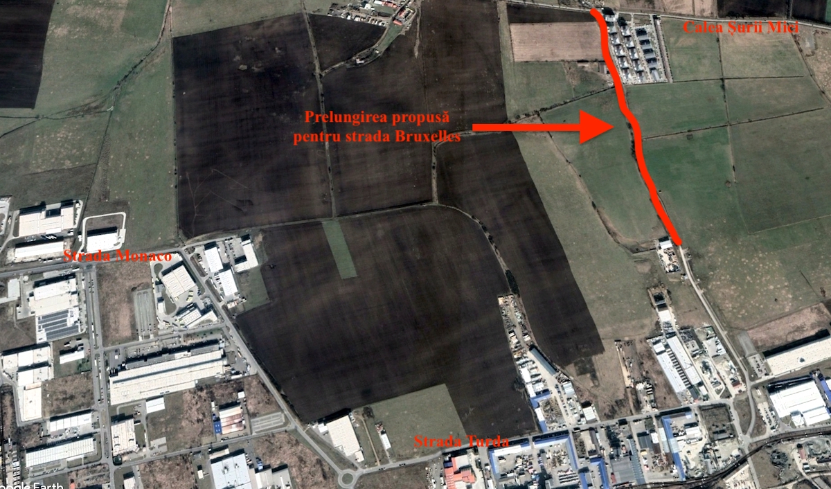 Primăria anunță o nouă stradă în Zona industrială vest. ”Legătura propusă poate fluidiza traficul la orele de vârf din ZIV”