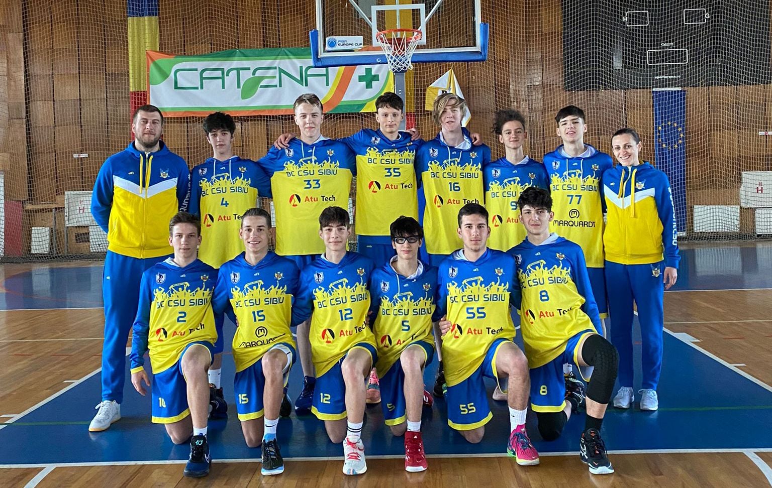 BC CSU Sibiu a terminat Campionatul Național U15 pe locul 9. „Este un loc onorabil”