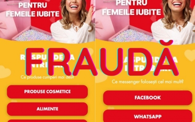Premiu de 340 de lei pentru un chestionar - o nouă tentativă de fraudă care îi vizează pe clienţii Profi