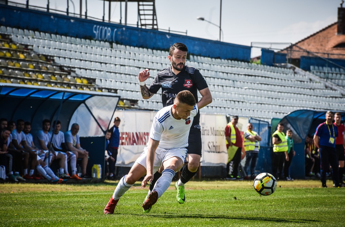 AFC Hermannstadt joacă marți cu U Cluj la Mediaș