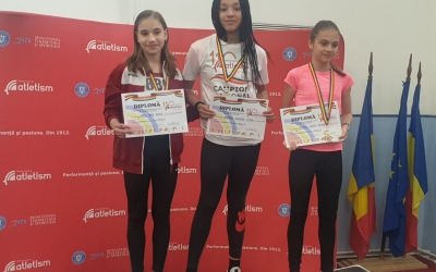 O sibiancă este dublă campioană națională la atletism, la doar 12 ani