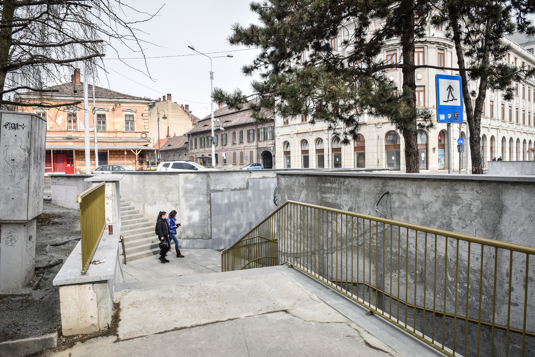 VIDEO Ce spun sibienii despre pasajul pietonal Șaguna?  De la „sunt foarte mulțumit”, până la „mi se pare revoltător”