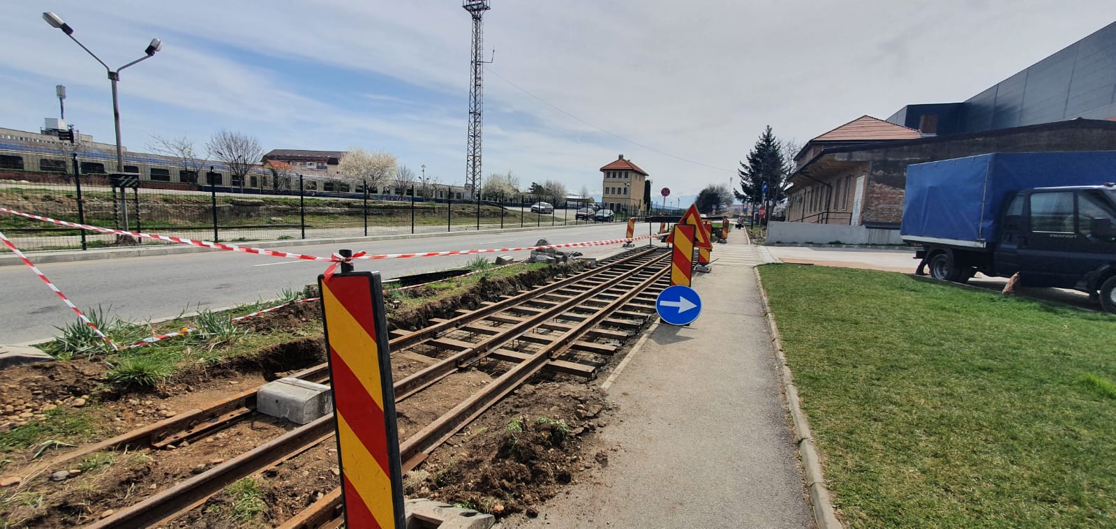 șine mocănița promenada sibiu